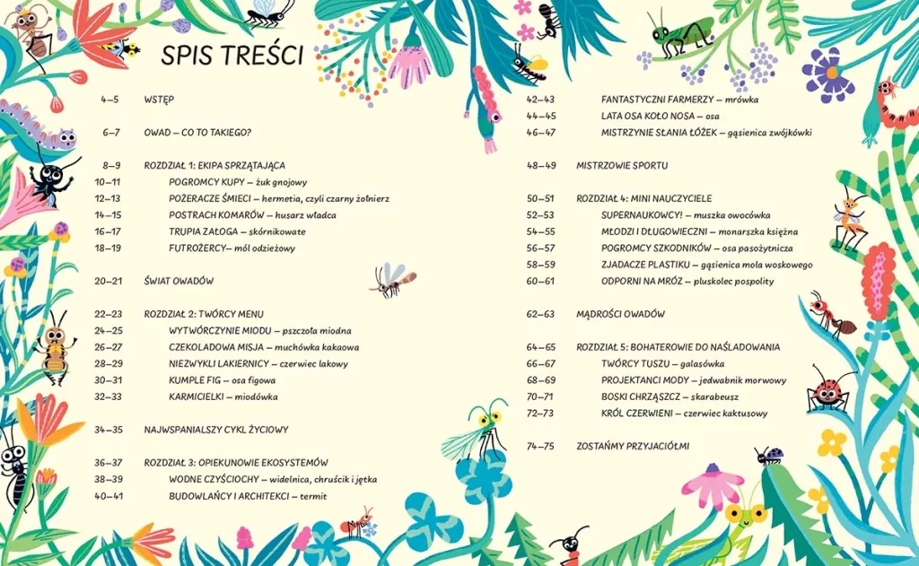Owady i ich supermoce. Akademia mądrego dziecka - tantis.pl