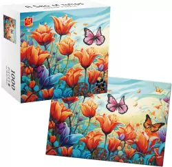 Puzzle 1000 Tulipany