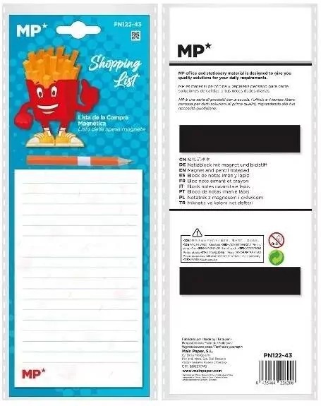 Notes magnetyczny na lodówkę z ołówkiem - tantis.pl