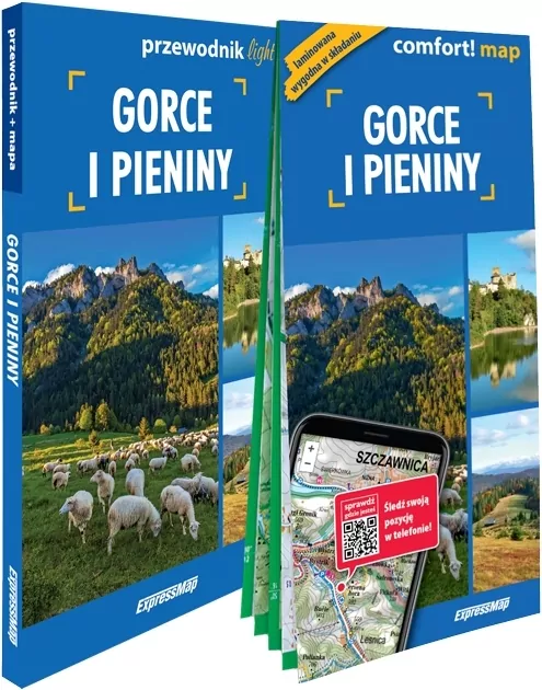 Gorce i Pieniny light: przewodnik + mapa - tantis.pl