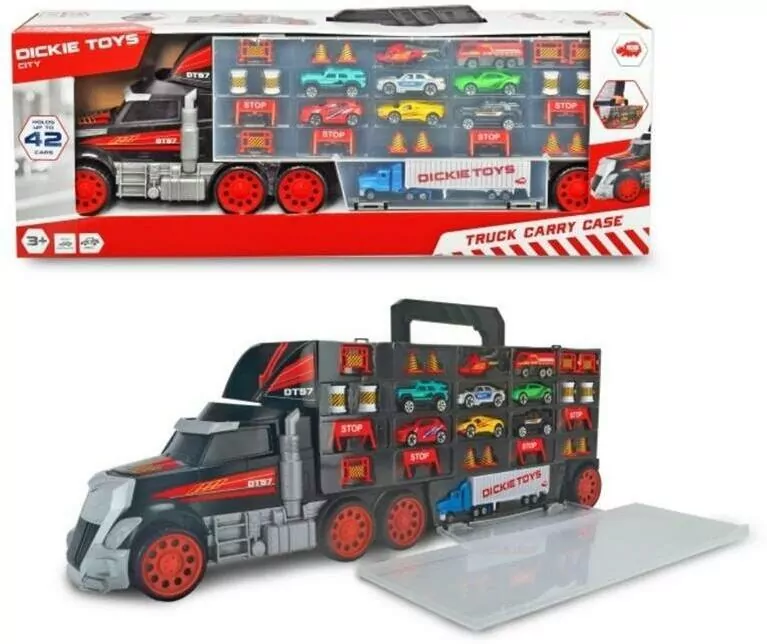 Pojazd City 2w1 Ciężarówka i walizka + autka - tantis.pl