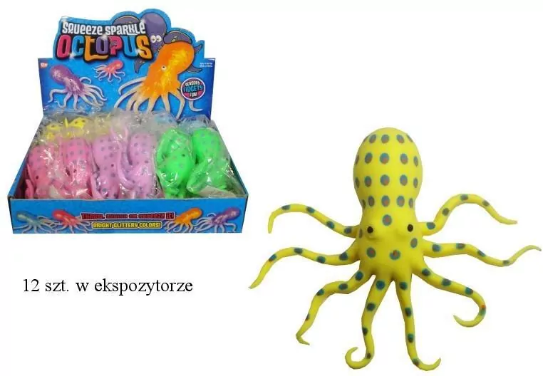 Gniotek Ośmiornica MIX - tantis.pl