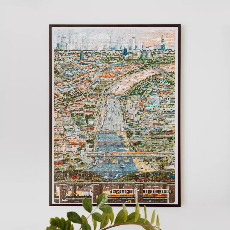 CzuCzu. Puzzlove. Miasto Warszawa 1000 el. - tantis.pl