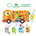 Moto puzzle Śmieciarka 2+, 3+ - tantis.pl