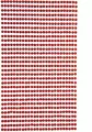 Kryształki samoprzylepne Red 3mm - tantis.pl