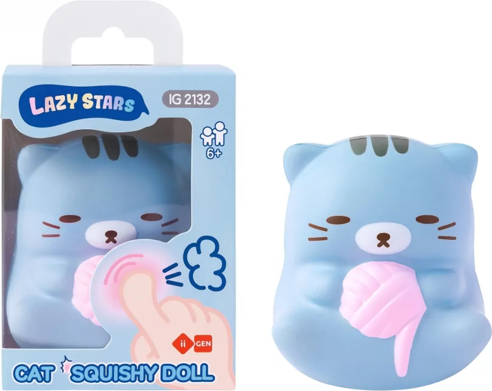 GNIOTEK SQUISHY KOTEK 10X10X15 WB 1/12 PG - tantis.pl