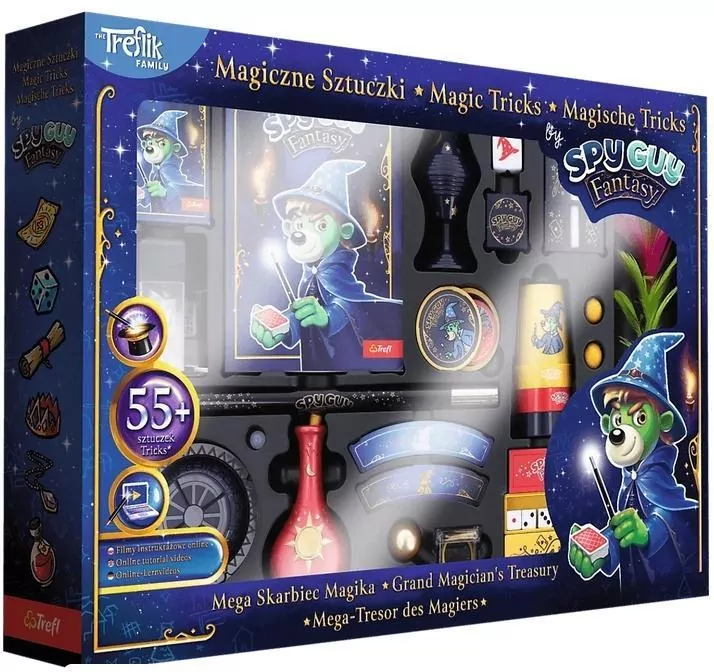 Magiczne sztuczki Mega Skarbiec Magika Spy Guy Fantasy - tantis.pl