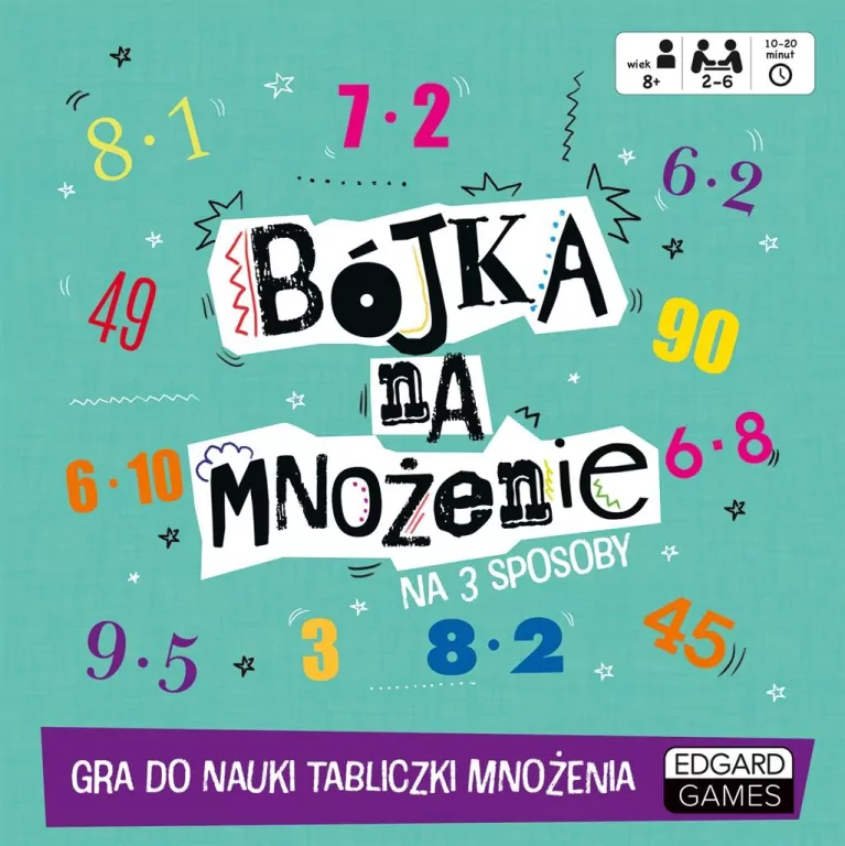 Bójka na mnożenie. Gra do nauki tabliczki mnożenia - tantis.pl
