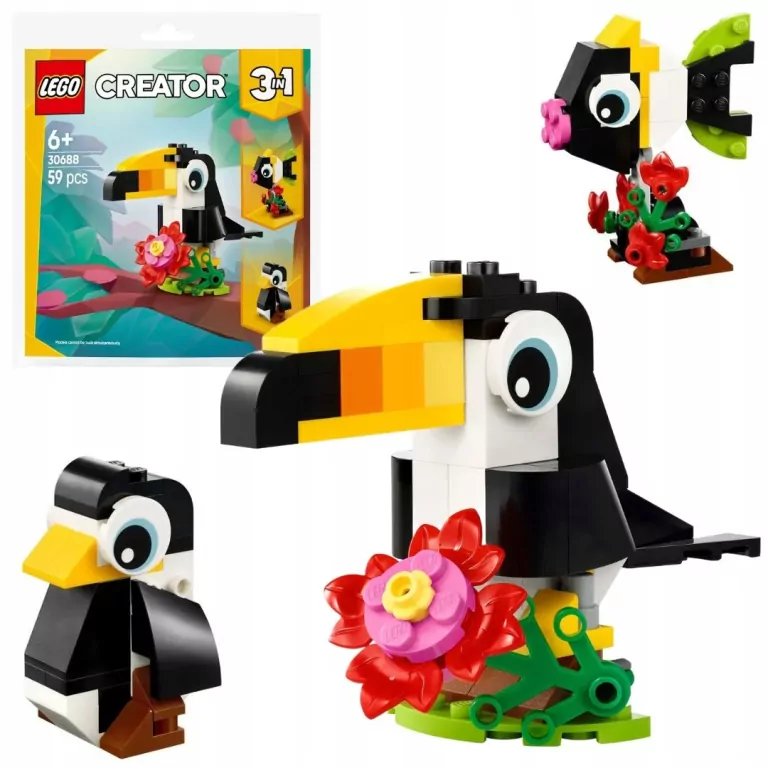 LEGO® Creator. Tropikalny tukan 30688 - tantis.pl
