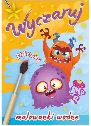 Wyczaruj potwory. Malowanki wodne - tantis.pl