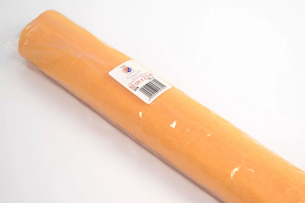 Bibuła Marszczona 50x250cm, żółta - tantis.pl