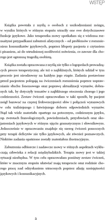 Znów mówię 2. Materiał językowy i obrazkowy dla terapii afazji - tantis.pl
