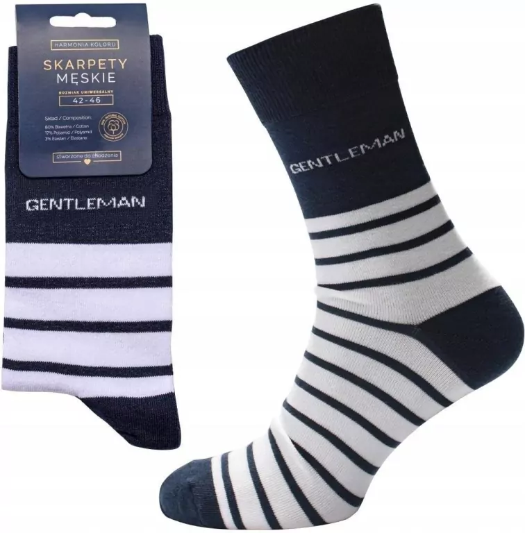 Skarpety Gentleman rozm. 42-46 - tantis.pl