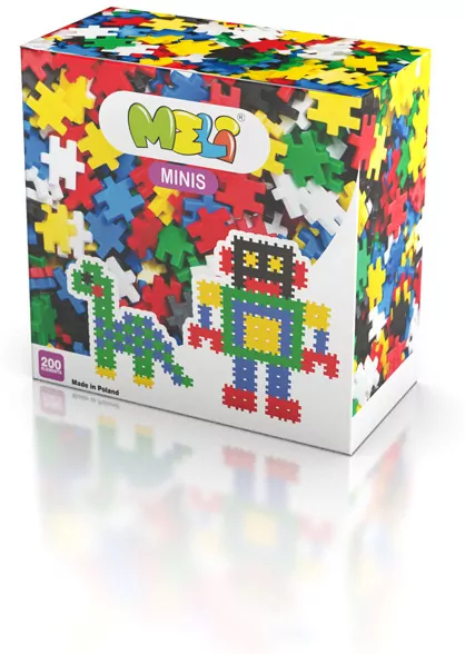 Klocki Meli Minis 200 elementów - tantis.pl