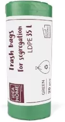 Worki na śmieci 35l. Zielone