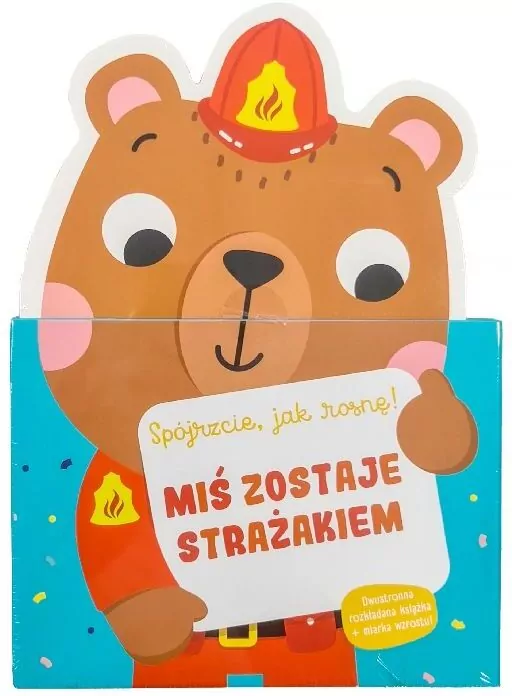 Książka z miarką wzrostu. Miś - tantis.pl