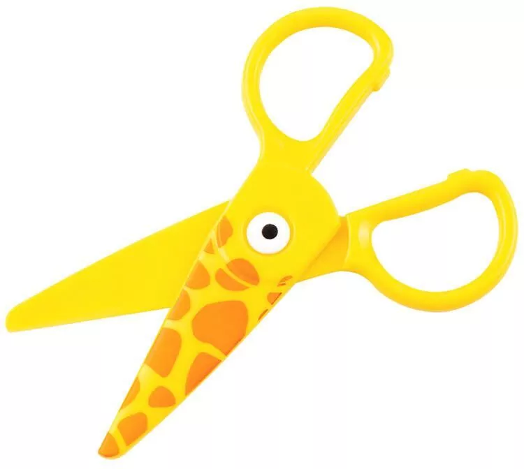 Nożyczki plastikowe dla dzieci. Zwierzątka - tantis.pl