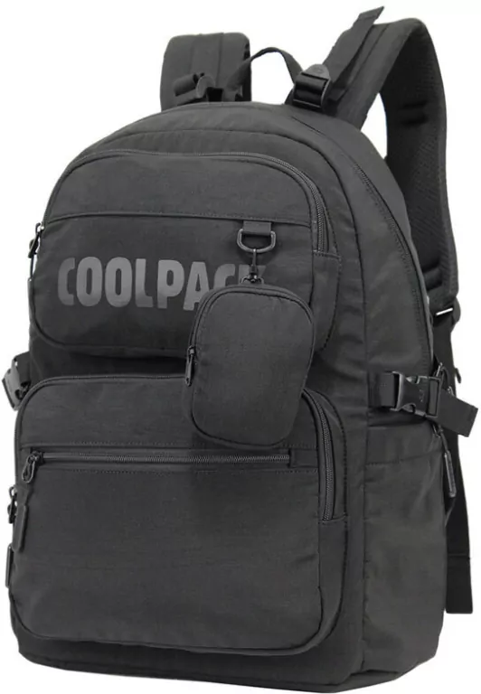Plecak 1-komorowy Coolpack Lark Black Patio - tantis.pl
