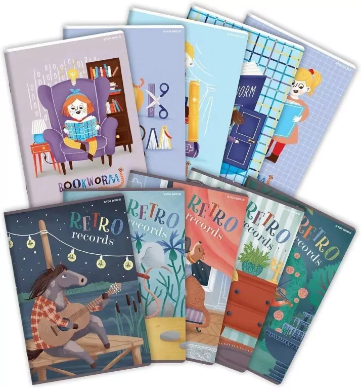 Zeszyt A5/16K kratka. Book/Retro - tantis.pl