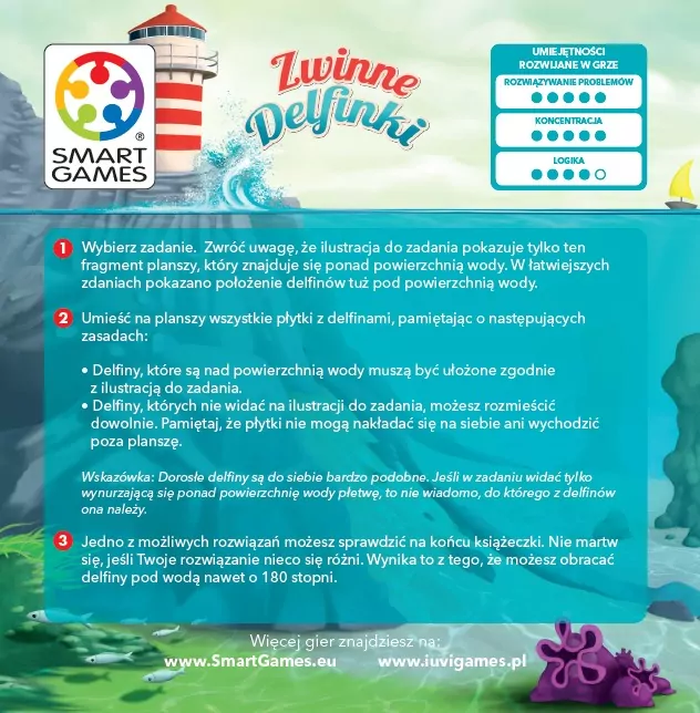 Zwinne Delfinki. Smart Games - tantis.pl