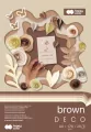 Blok Hobby Deco Brown A4 20 ark 5 kol HAPPY COLOR - tantis.pl