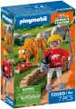 Playmobil Zoo Tygrys i odwiedzający 72089 - tantis.pl