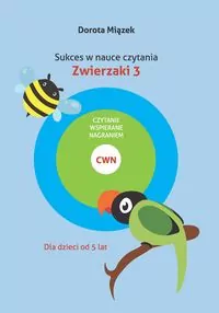 Sukces w nauce czytania. Zwierzaki 3 +CD - tantis.pl