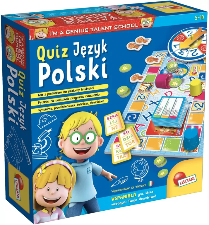 Quiz Język polski. Mały Geniusz - tantis.pl