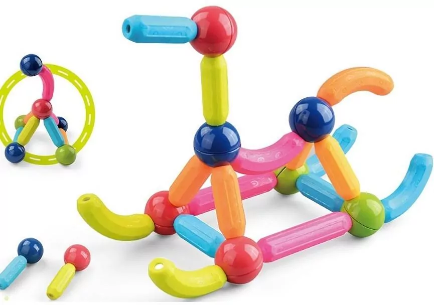 Klocki magnetyczne 64el - tantis.pl