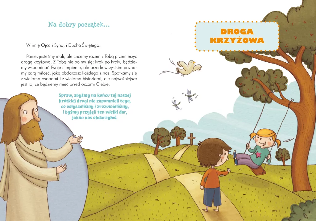 Dzieci poznają drogę krzyżową - tantis.pl