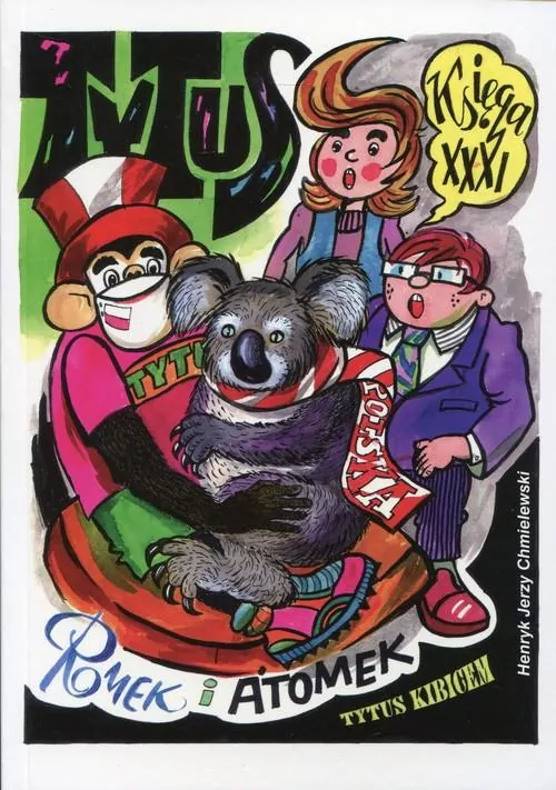 Tytus kibicem. Tytus, Romek i A'Tomek. Księga XXXI - tantis.pl