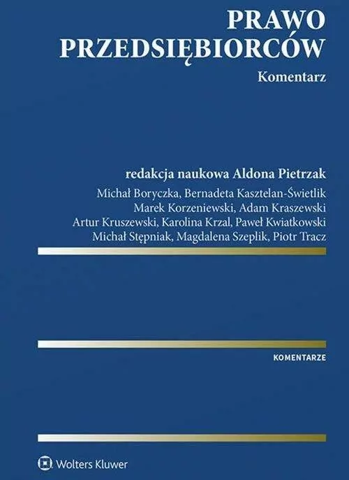 Prawo przedsiębiorców Komentarz - tantis.pl