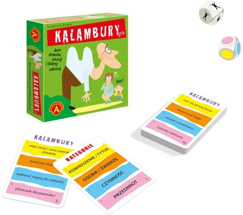 Kalambury kieszonkowe ALEX - tantis.pl