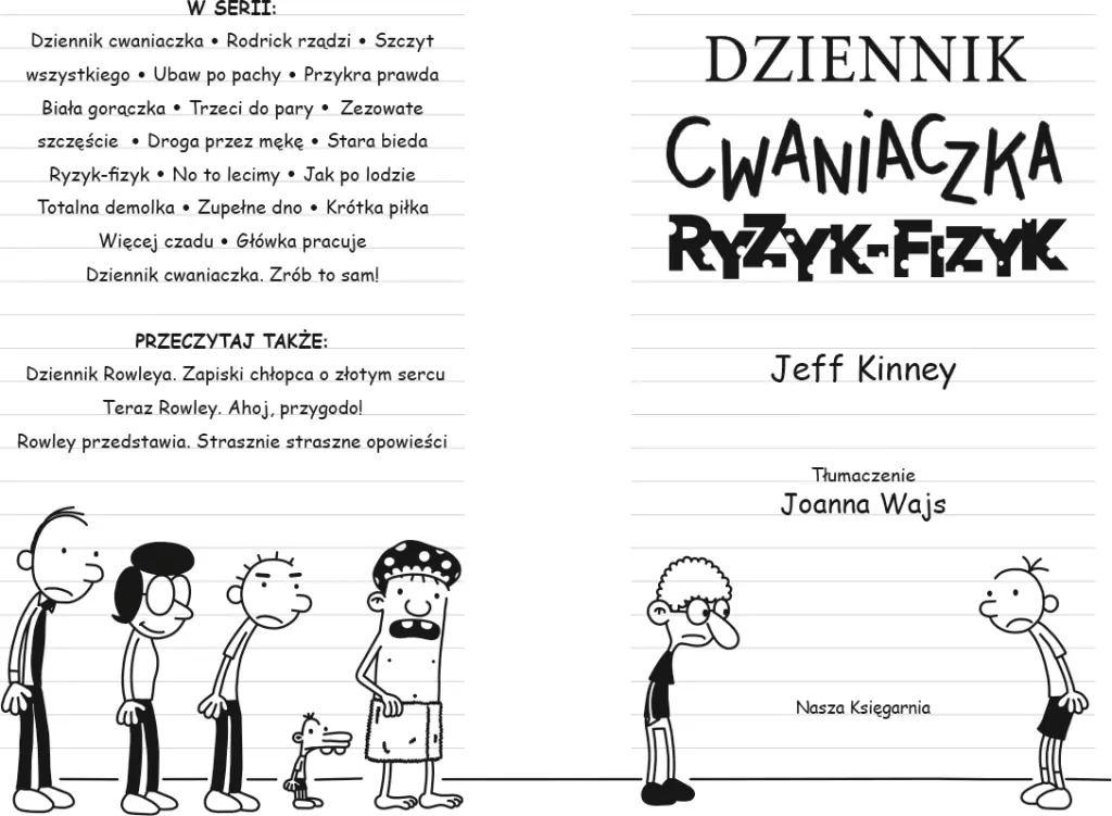 Dziennik cwaniaczka. Ryzyk-fizyk - tantis.pl