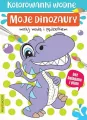 Moje dinozaury. Kolorowanki wodne - tantis.pl