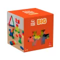 BIG Zestaw w kolorach neonowych 100 elementów. Plus Plus - tantis.pl