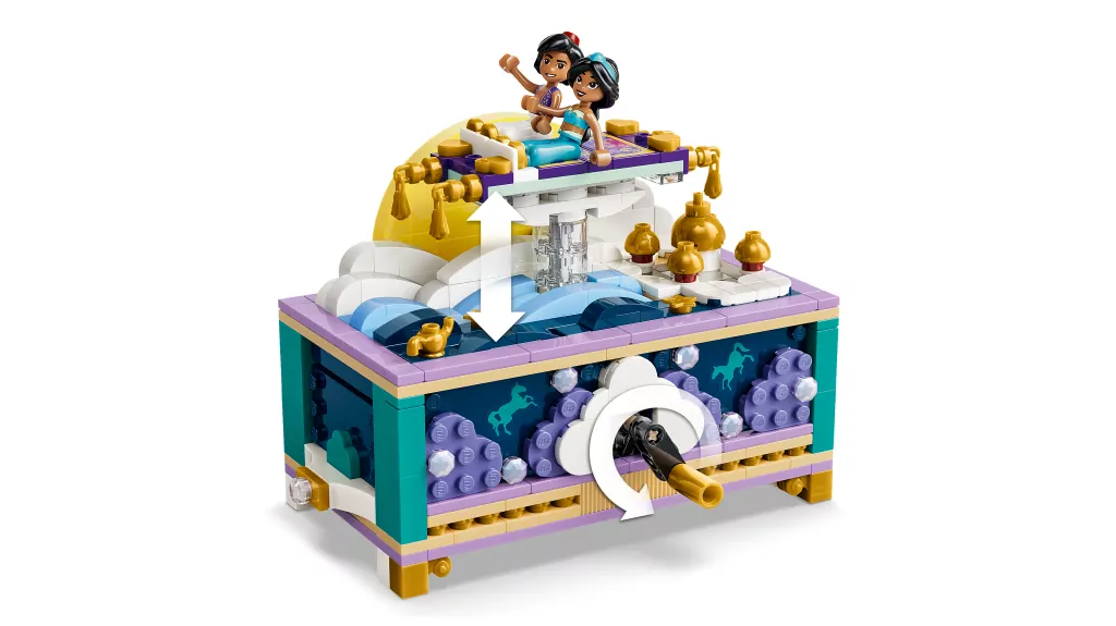 LEGO® Szkatułka na biżuterię Dżasminy 43295 - tantis.pl