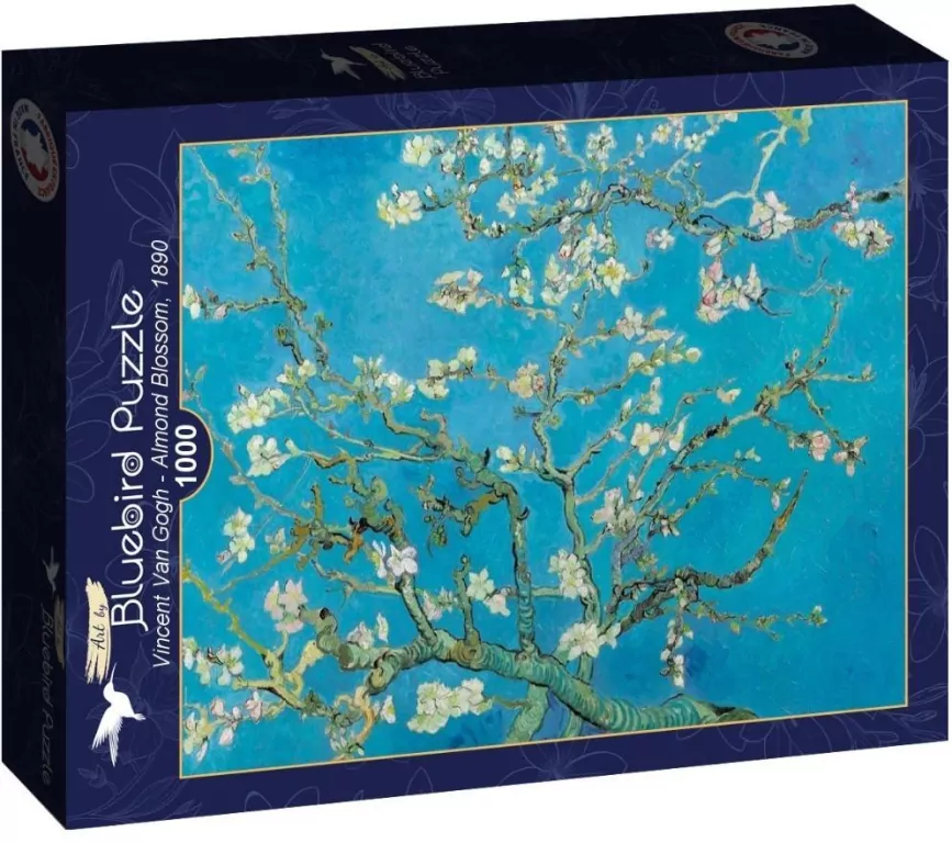 Puzzle 1000 Kwitnące drzewo migdałowca Vincent van - tantis.pl