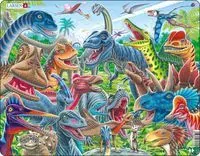 Układanka. Wesołe dinozaury