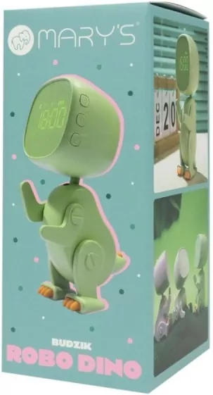 Budzik robo dino zielony - tantis.pl