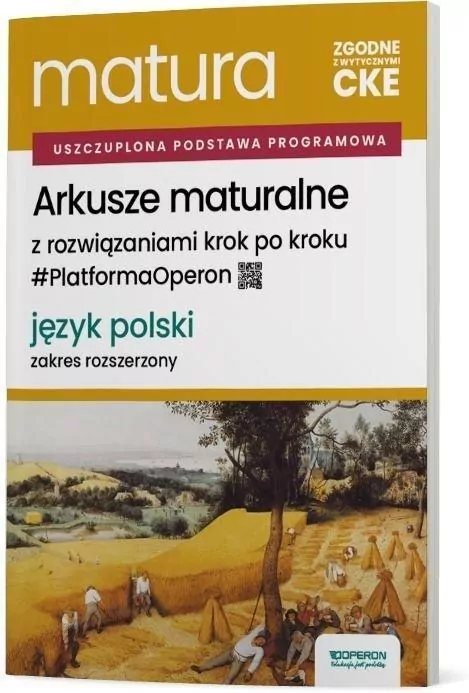 Matura 2026 Język polski. Arkusze maturalne z rozwiązaniami krok po kroku. Zakres rozszerzony - tantis.pl