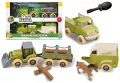 Mini farma traktor z przyczepą do skręcania - tantis.pl