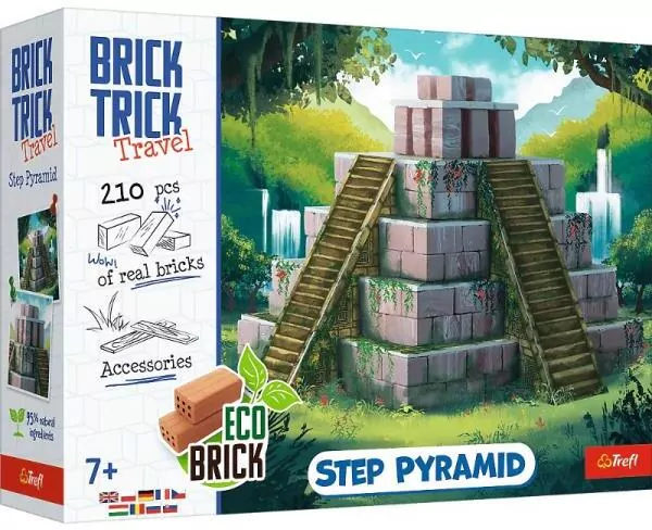 Brick Trick Travel - Piramida Schodkowa M TREFL - tantis.pl