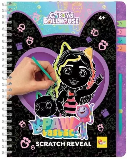 Koci Domek Gabi Sketchbook Scratch Reveal - tantis.pl