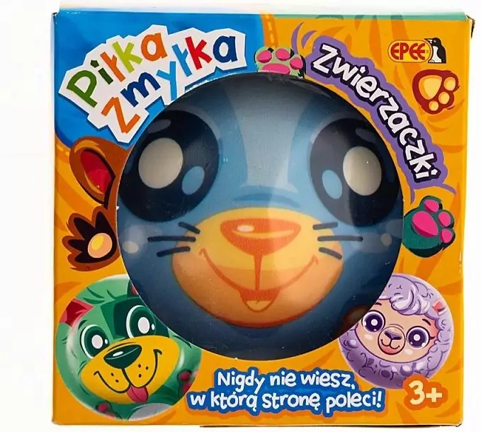 Piłka Zmyłka - Zwierzaczki Kicia - tantis.pl