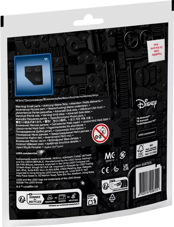 LEGO® Minimodel TIE Advanced™ 30727 - tantis.pl