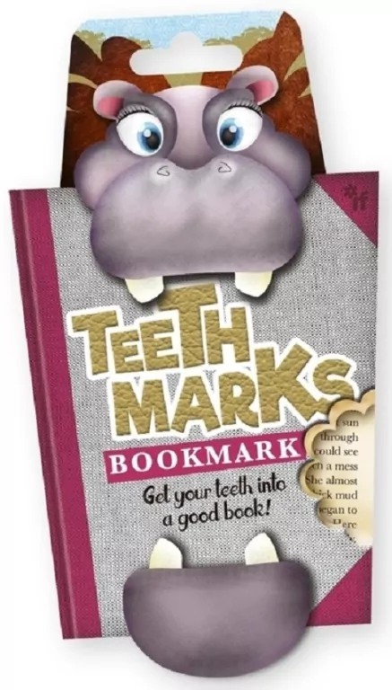 Teeth Marks - zakładka "zębowa" - Hipopotam - tantis.pl