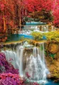 Puzzle 1000 HQ Colourful Thai falls - tantis.pl