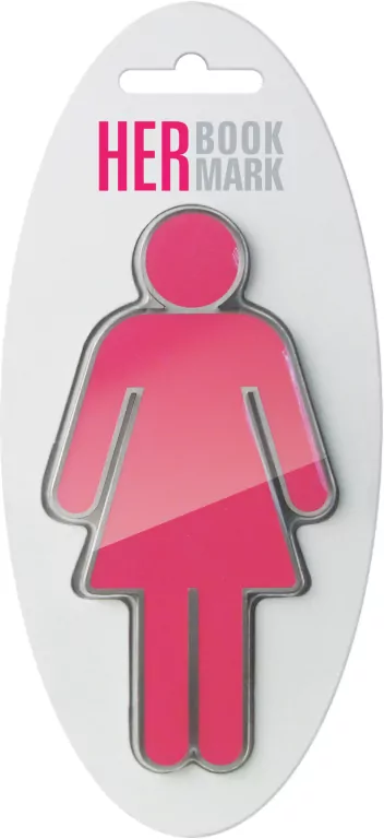 HER Bookmark. Metalowa zakładka do książki - tantis.pl