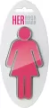 HER Bookmark. Metalowa zakładka do książki - tantis.pl